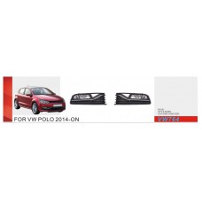 Фари дод. модель VW Polo 5 2014-17/VW-764/H8-12V35W/eл.проводка