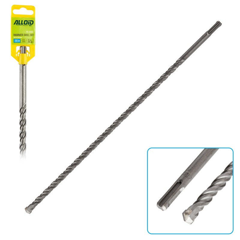 Alloid. Бур по бетону SDS-plus S4 12x450мм