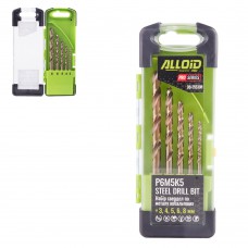 Alloid Pro. Набор сверл по металлу кобальтовых  3-8мм 5ед. Р6М5К5