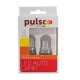 Лампа PULSO/габаритні/LED 7443/W3x16q/12SMD-2835/2контакта/9-36v/120/50lm/RED