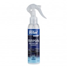 Поліроль для пластику та вінілу VITOL матова 150 мл Без запаху