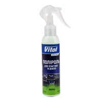 Поліроль для пластику та вінілу VITOL 150 мл Яблуко