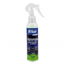 Поліроль для пластику та вінілу VITOL 150 мл Яблуко