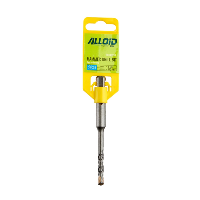 Alloid. Бур по бетону SDS-plus S4 6x110мм
