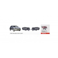 Фары доп.модель VW Golf-VII 2013-17/VW-763/H11-12V55W/эл.проводка (VW-763)