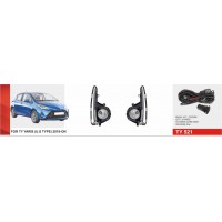 Фары доп.модель Toyota Yaris 2018-20/TY-521A/H11-12V55W/эл.проводка (TY-521A)