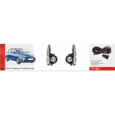 Фари дод. модель Toyota Yaris 2018-20/TY-521A/H11-12V55W/eл.проводка