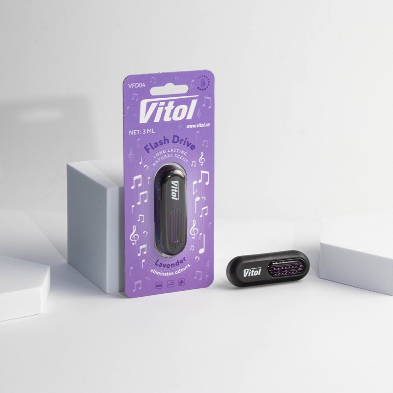 Освіжувач повітря Vitol Flash Drive Lavender