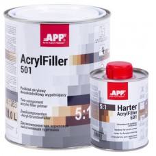 APP Грунт акриловий 2K HS Acrylfiller 5:1 з затв., сірий 1l+0.2l