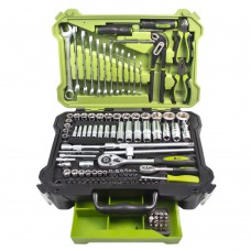 Універсальний набор інструменту 1/4' & 1/2' , 115 предм (НГ-4115П) Alloid