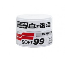 М`який віск для білих авто SOFT99 White Super Wax 350г