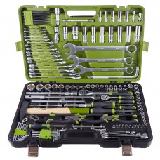 Універсальний набiр інструменту 1/4' & 1/2' , 127 предм (NI-4127P) Alloid