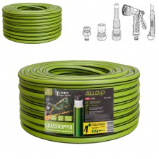 Шланг армований 4-х шаровий, 'GRASSHOPPER' 3/4' 50м. + подарунок, серія Alloid Pro