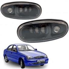 LED фари протитуманні Daewoo Lanos, Sens з ДХВ 45W W/Y (к-т 2 шт)