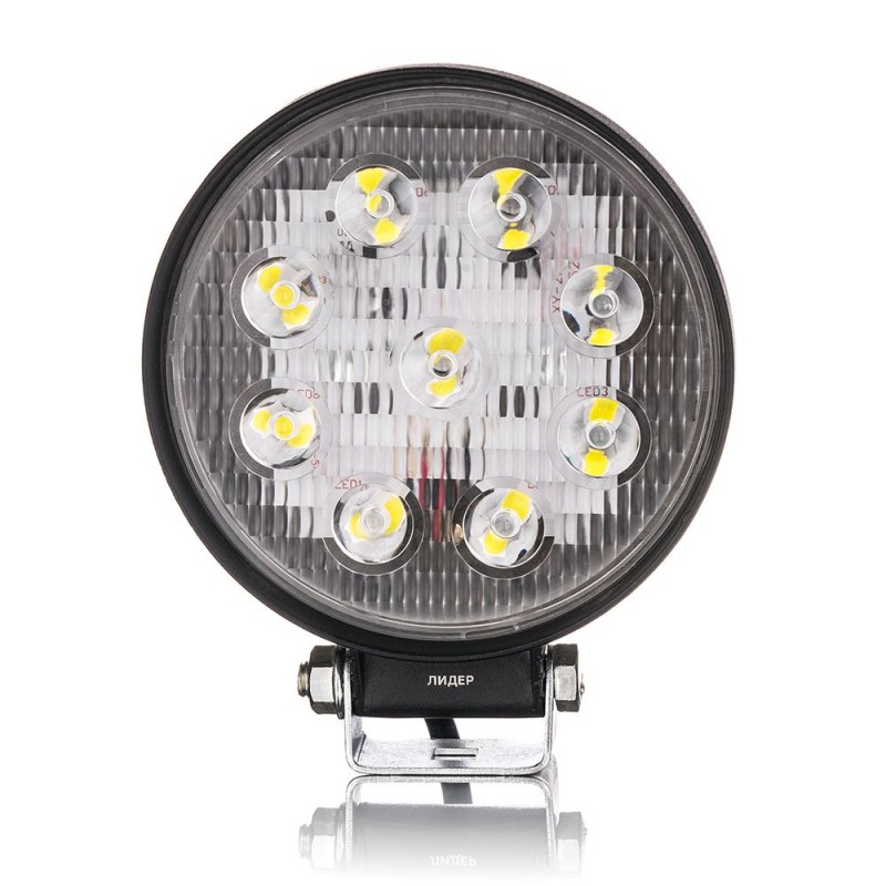 Фара светодиодная Leader 10-30V, 27W (9x3W), 2800Lm, EPISTAR, SPOT 1 шт