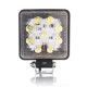Фара светодиодная Leader 10-30V, 27W (9x3W), 2800Lm, EPISTAR, SPOT 1 шт (f-3375)