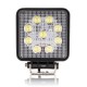 Фара рабочего света Leader 6B FLOOD 9Led x 3W (110 x 135 x 45) 10-60V/27W/6000K