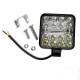 Фара рабочего света Leader 06-32 FLOOD 16Led x 2W (85 x 85 x 20) 10-30V/32W/6000K