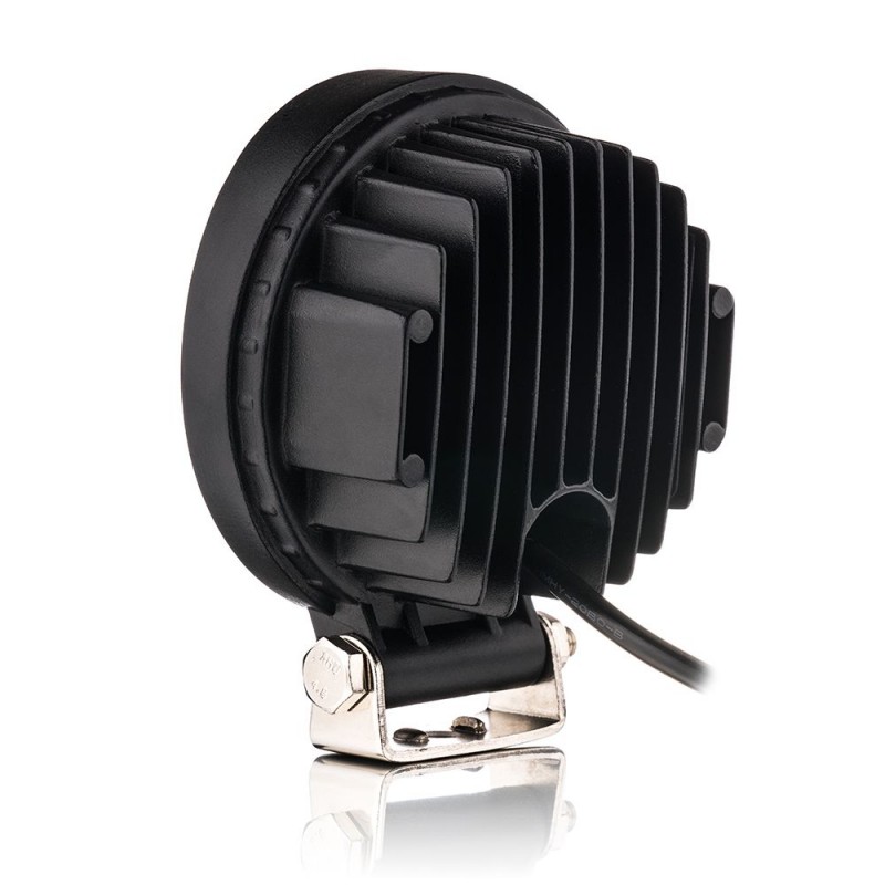 Світлодіодна LED фара робоча Leader 27 42W (14x3W) SPOT Yellow, 10-60V