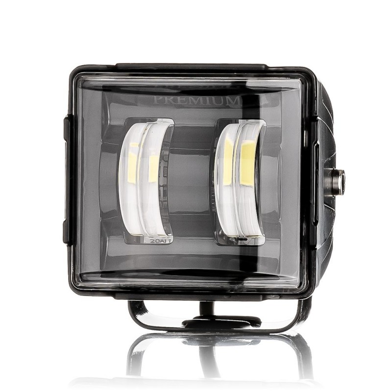 Фара рабочего света Leader 05 FLOOD 2Led x 15W (85 x 78 x 90) 12-24V/30W/6000K