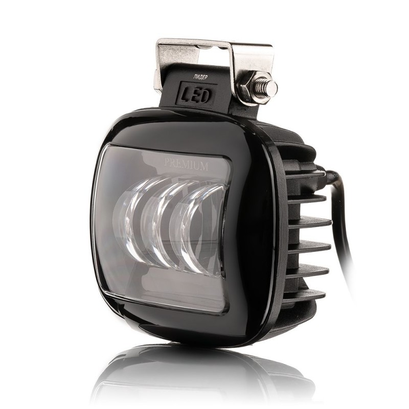 Фара светодиодная Leader PREMIUM 10-60V, 45W (3x15W), 4000Lm W/W перевернутая