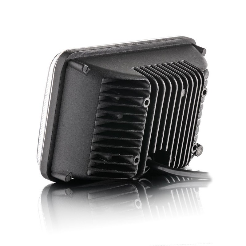 Фара рабочего света Leader + DRL 01-75 (168x108x78) 10-60 В / 75 Вт / 6000K
