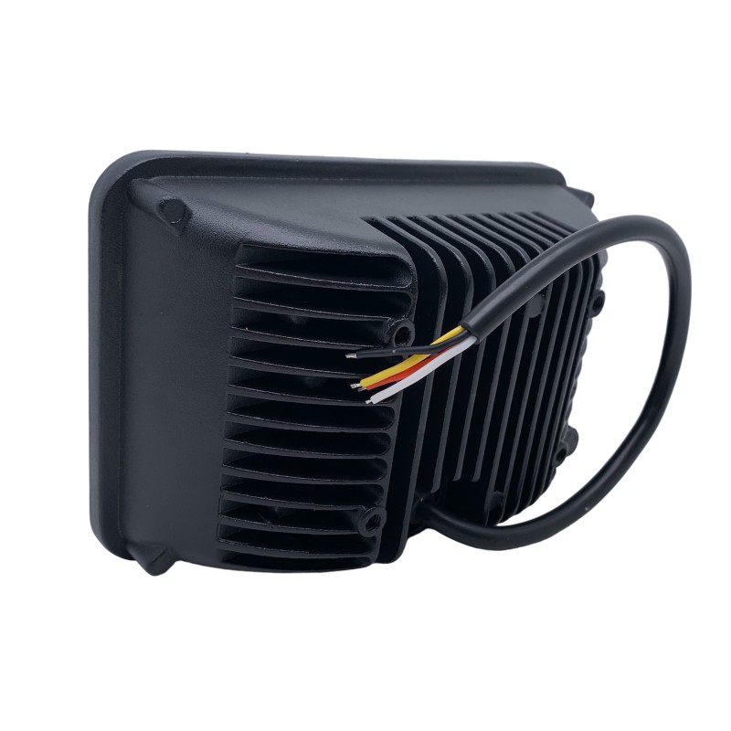 Фара рабочего света Leader 01-75 + DRL + поворот (168x108x78) 10-60 В / 75 Вт / 6000K