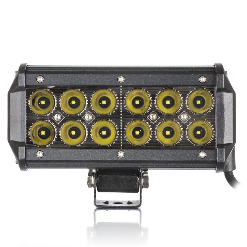 LED балка D 36W Graphite дальний свет 165mm