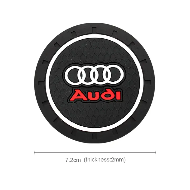 Антиковзаючий килимок у підстаканники Audi (к-т 2шт)