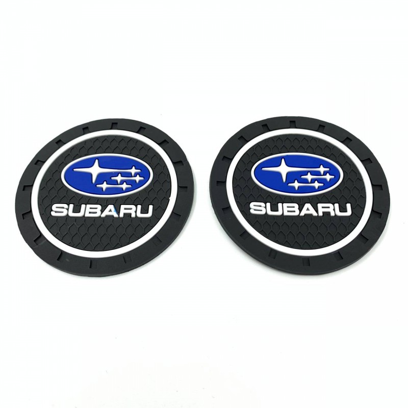 Антискользящий коврик в подстаканники Subaru
