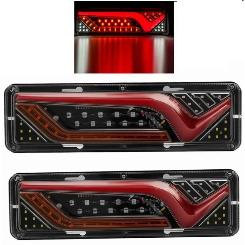 Фонарь задний Reap lamp Bird 30х8см LED 24V (к-т 2шт)
