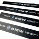 Накладка на пороги BMW carbon (к-т 4шт)