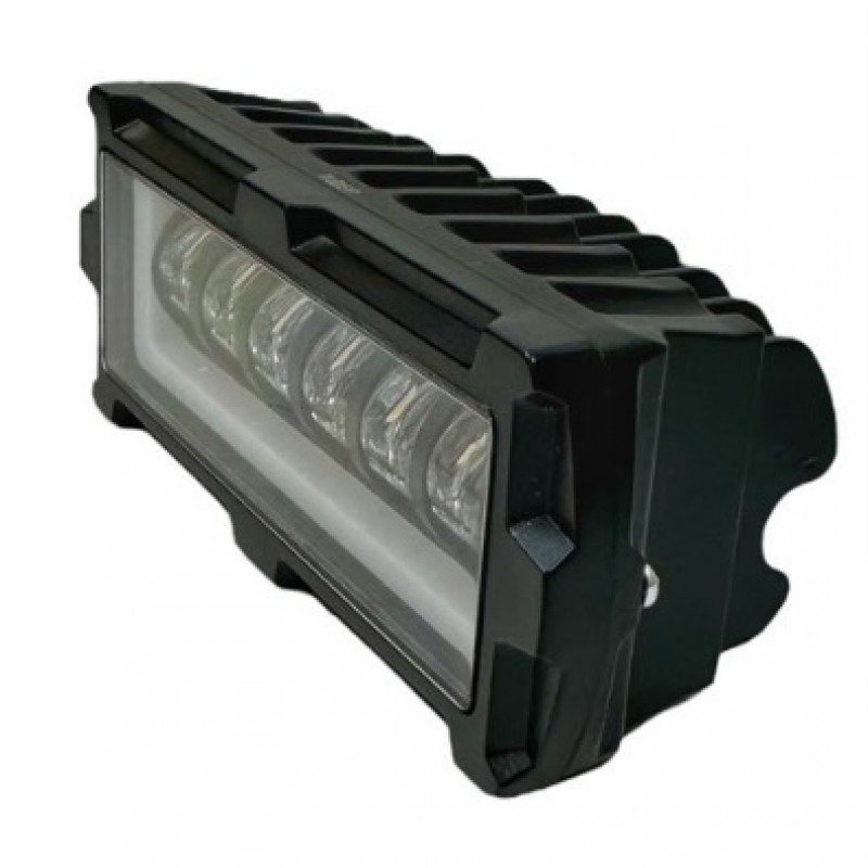 Фара рабочего света Leader FLOOD + DRL 6Ledx6W (125x50x55)/ 10-60V/36W/6000K