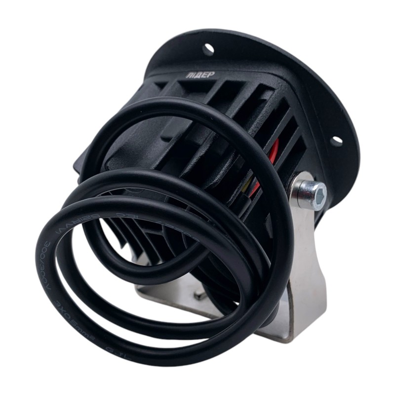 Фара рабочего света Leader S-28 SPOT+FLOOD (80x65)/10-60V/15W/3000K/6000K