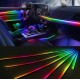 Подсветка салона авто Ambient light RGB 6в1 Bluetooth лента 12V