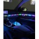 Подсветка салона авто Ambient light RGB 6в1 Bluetooth лента 12V