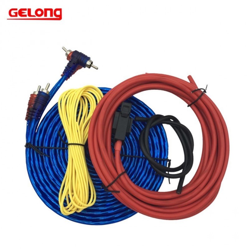 Автомобильный активный сабвуфер Gelong 10' GL-1032 + комплект проводов