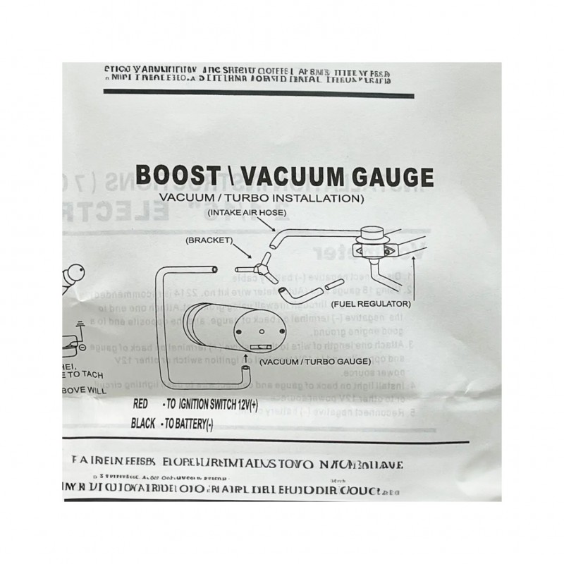 Датчик давление турбины Ket Gauge 7707-2 52 мм