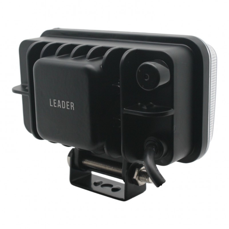 Светодиодная линза (фара) J 53 Leader 33W W/W + DRL 12-24V