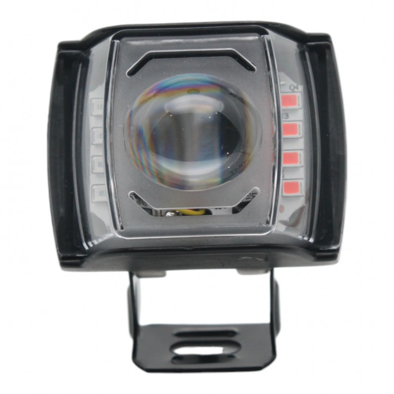 Светодиодная линза (фара) BB 1813 Leader 10W W/Y + RGB 1LED 12-24V