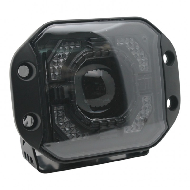 Светодиодная линза (фара) J 19 Leader 32W W/W + DRL 12-24V