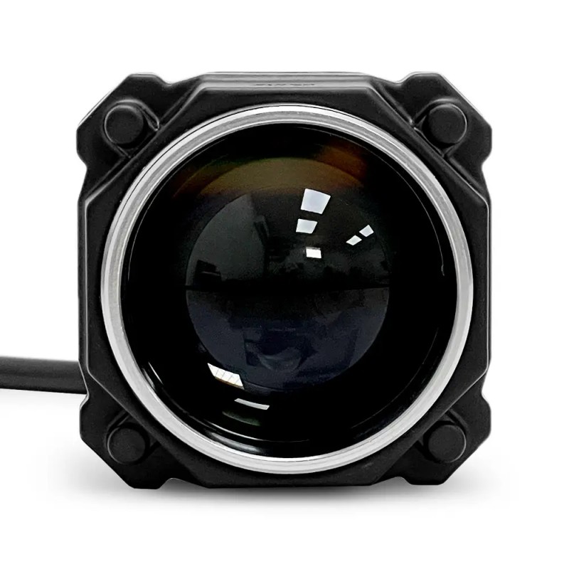 Светодиодная фара SD 05 30W дальний свет с ДХО синего цвета 10-60V 2 шт