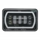 Фара рабочего света Leader 01 + DRL + поворот (170x108x70) 10-60 В / 75 Вт / 6000K
