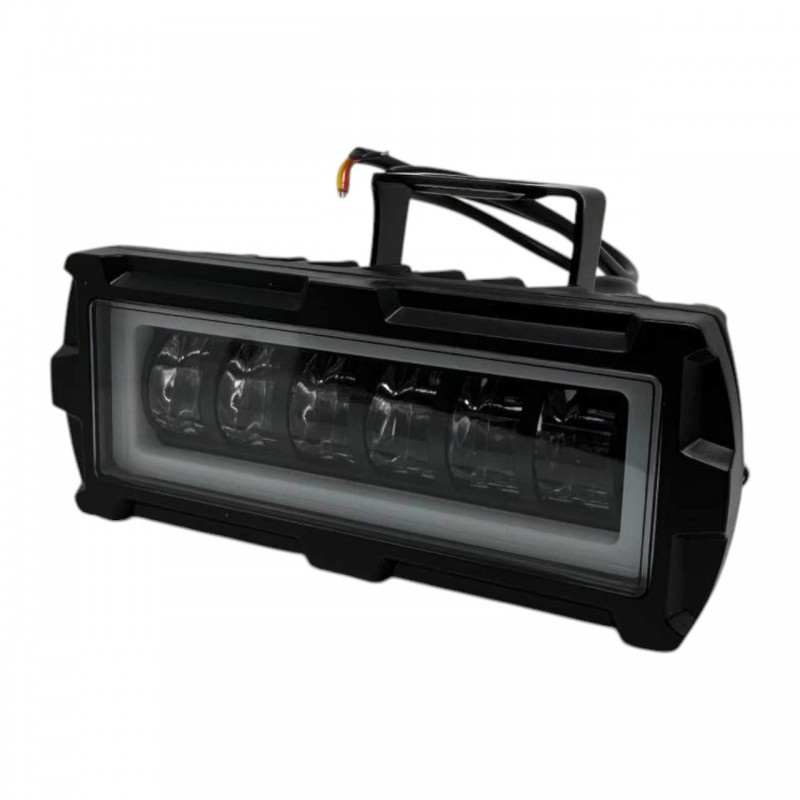Фара рабочего света Leader FLOOD + DRL 6Ledx6W (125x50x55)/ 10-60V/36W/6000K