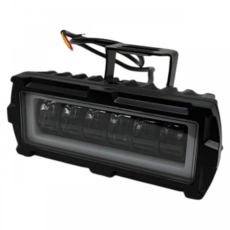 Фара рабочего света Leader FLOOD + DRL 6Ledx6W (125x50x55)/ 10-60V/36W/6000K