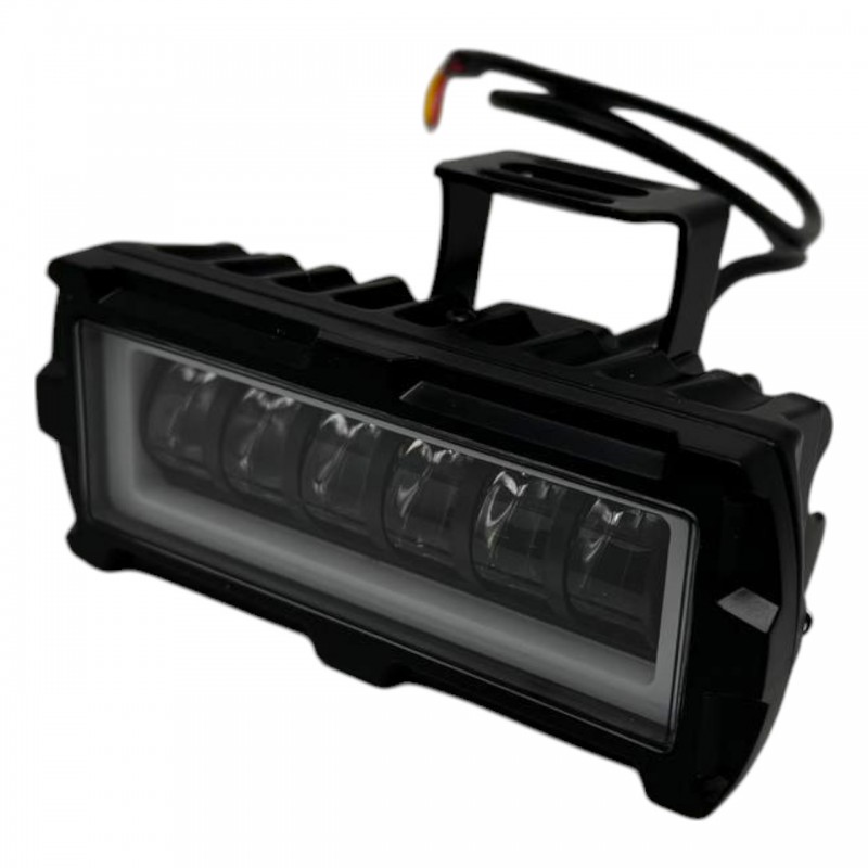 Фара рабочего света Leader FLOOD + DRL 6Ledx6W (125x50x55)/ 10-60V/36W/6000K