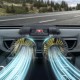 Автомобильный вентилятор 24V Leader 410 двойной от прикуривателя