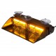 Стробоскоп на лобовое стекло S2 Yellow 12V 25х4х13 см