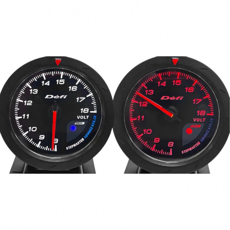 Вольтметр с отсечкой Defi DF6025 60 мм