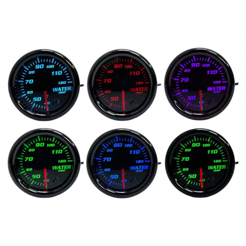Температура воды Ket Gauge 5202 RGB 52 мм